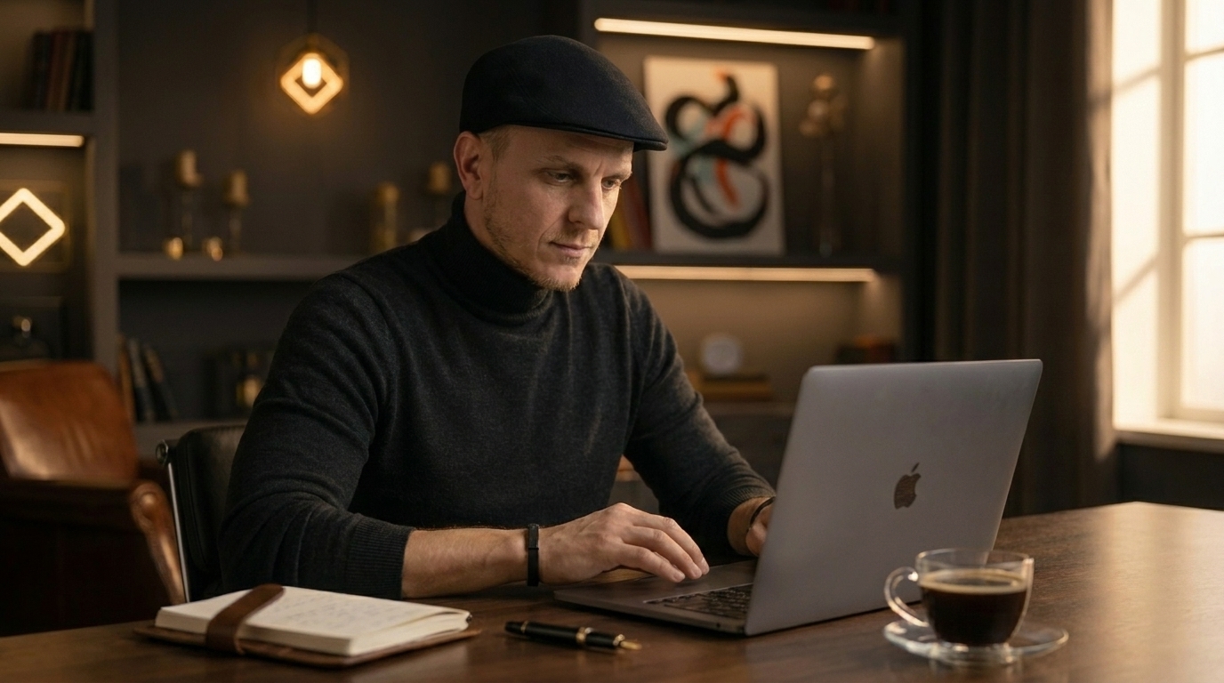 Pascal Kleefeld liest im Werkraum