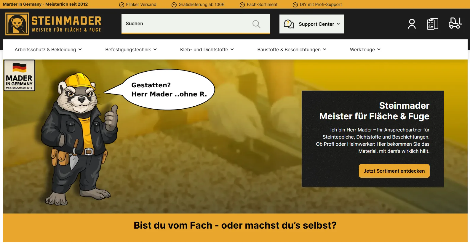 Starke Identität durch neues JTL-Shop Template, Corporate Design, Logo und Maskottchen.