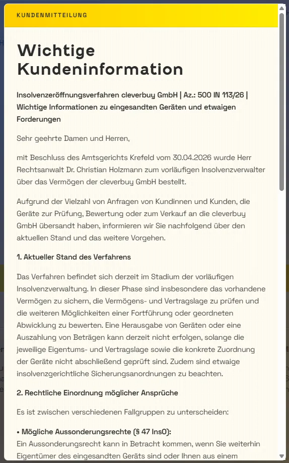 Schließung der Firma - Totaler Werksschwund